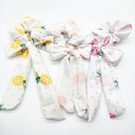 Ananas Desenli Sarı Stradivarius Model Toka